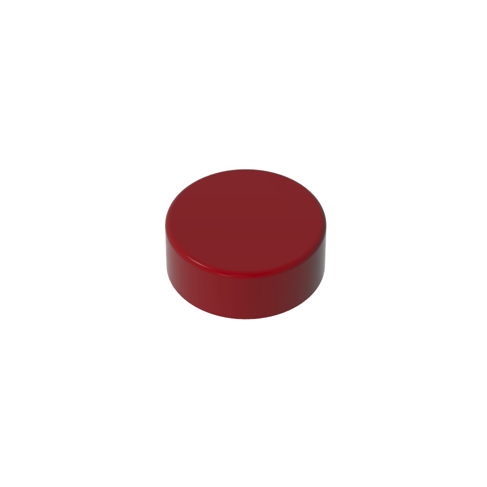 Tuile ronde 1 x 1-MyGobricksFr