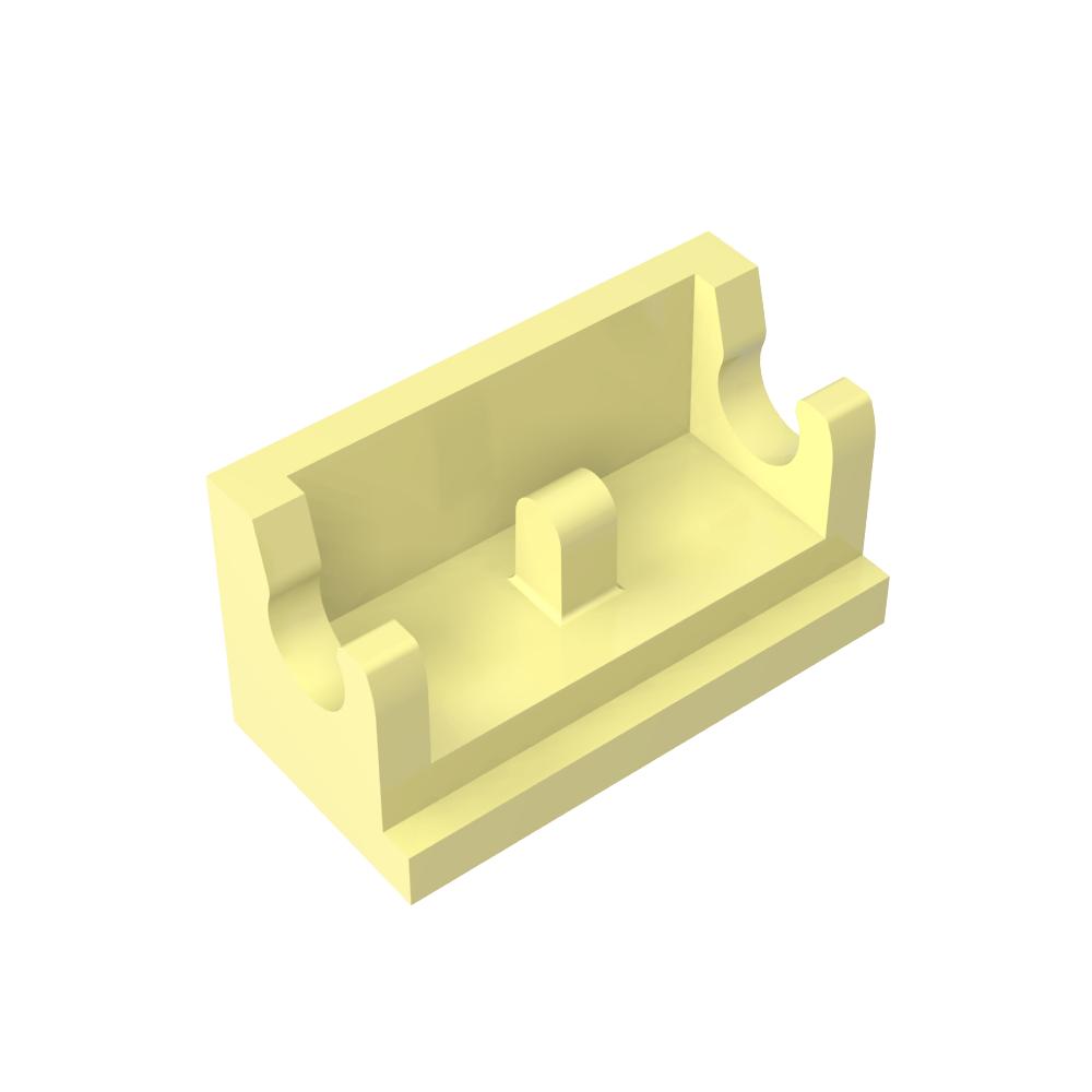 Brique charnière 1 x 2 Base-MyGobricksFr