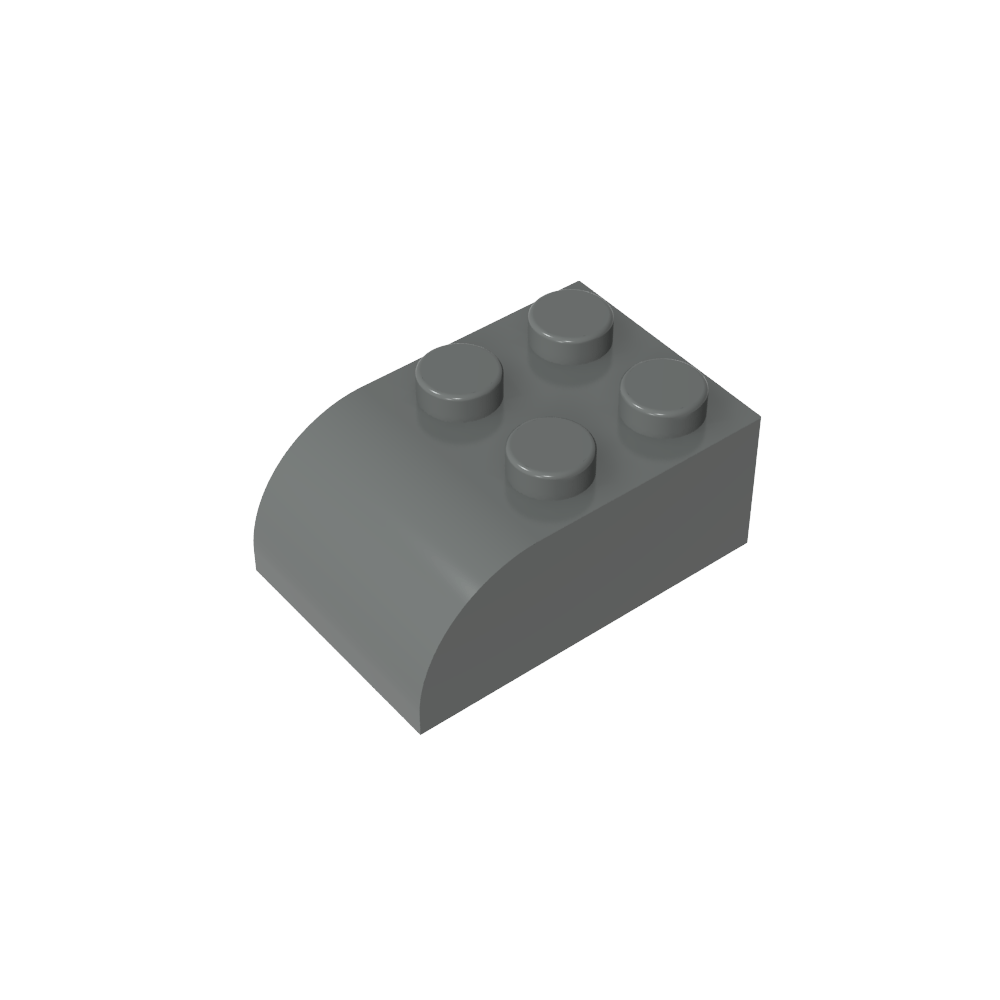 Brique incurvée 2 x 3 avec partie supérieure incurvée-MyGobricksFr