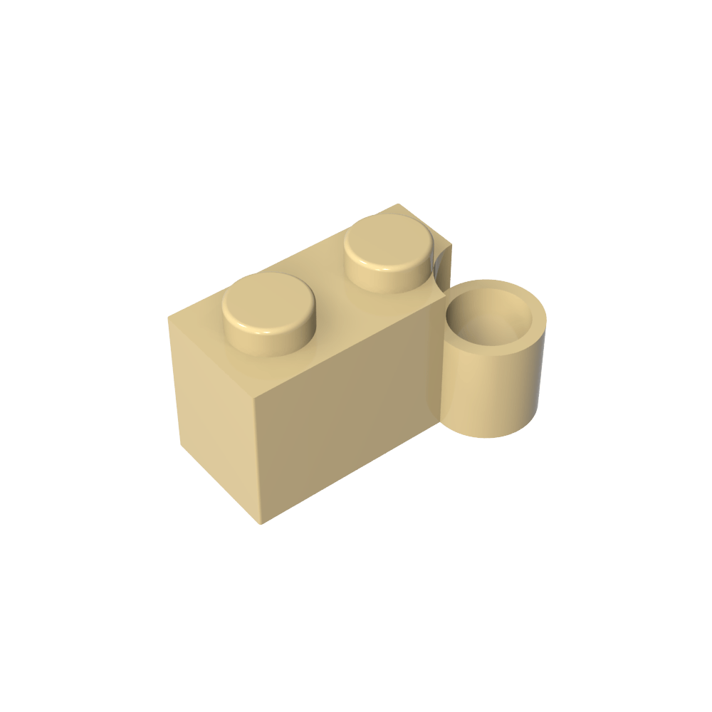 Brique charnière 1 x 4 [Inférieure]-MyGobricksFr