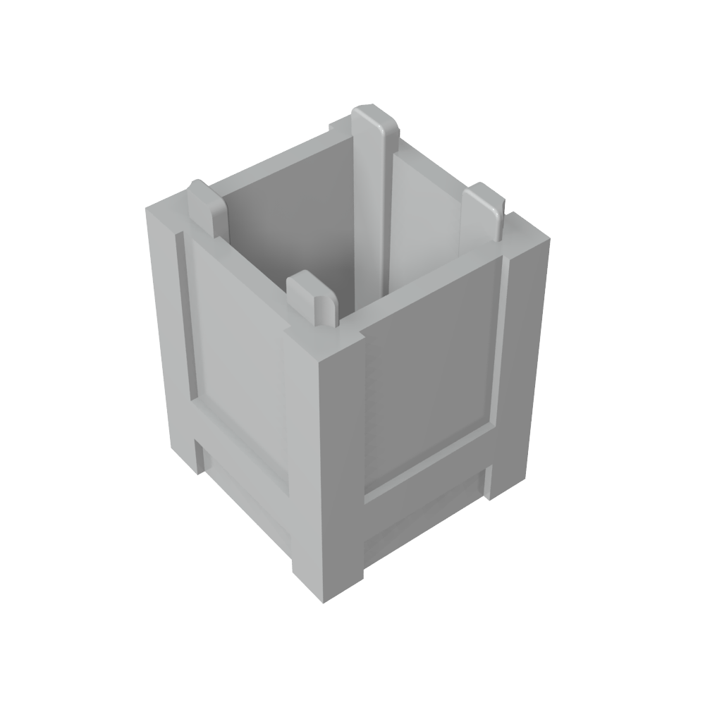 Boîte de rangement 2 x 2 x 2 - Ouverture sur le dessus-MyGobricksFr