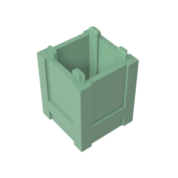 Boîte de rangement 2 x 2 x 2 - Ouverture sur le dessus-MyGobricksFr