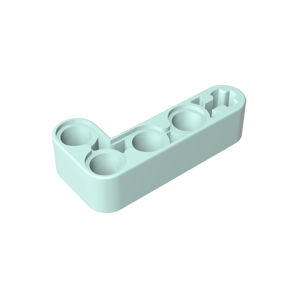 Poutre Technic 2 x 4 en forme de L épaisse-MyGobricksFr