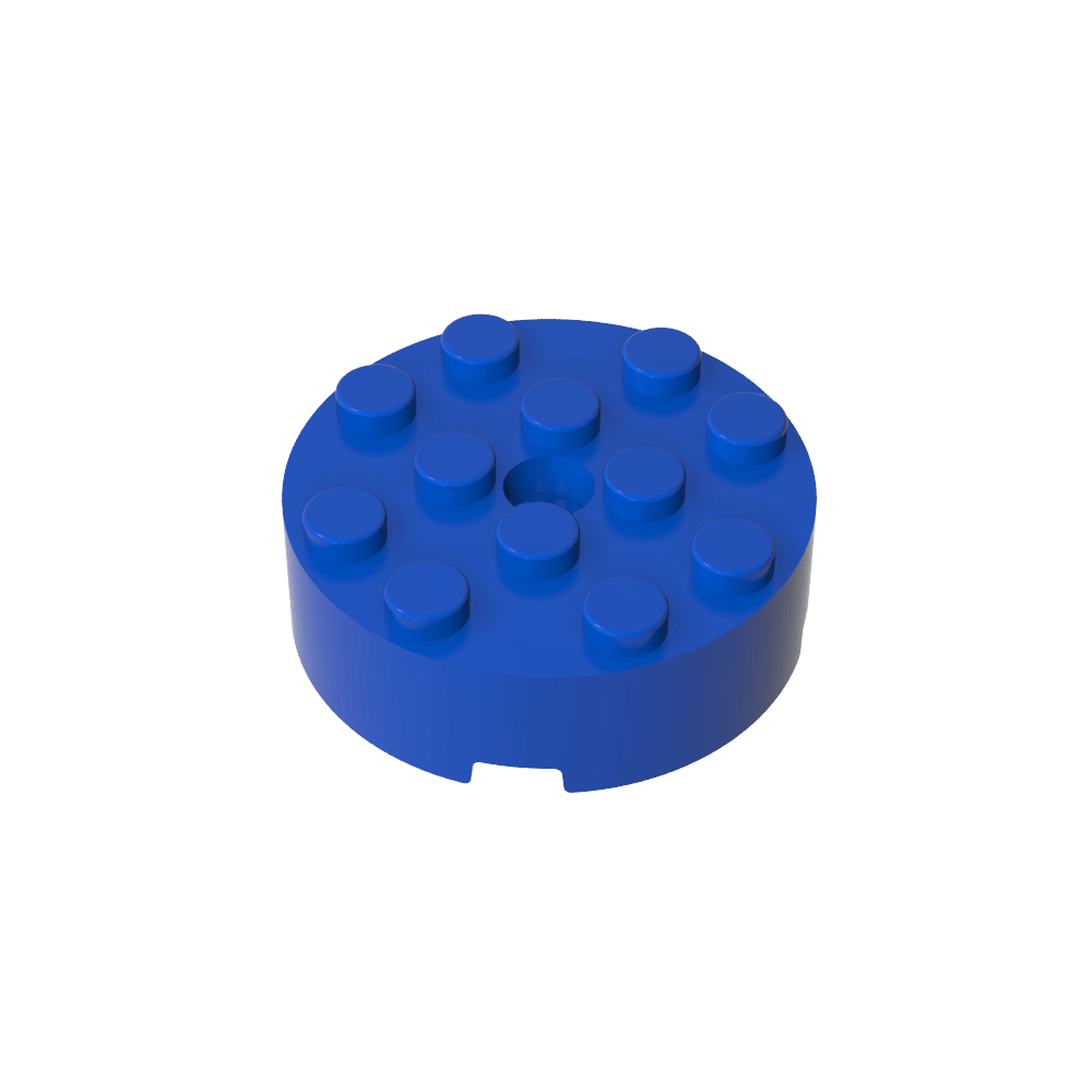 Brique ronde 4 x 4 [Trou central]-MyGobricksFr