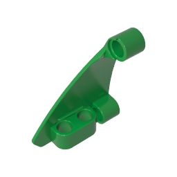 Technic, Panneau Courbe n° 63 5 x 4 Conique Gauche-MyGobricksFr