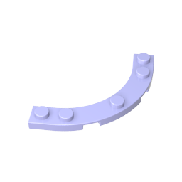 Assiette ronde 5 x 5 Macaroni-MyGobricksFr