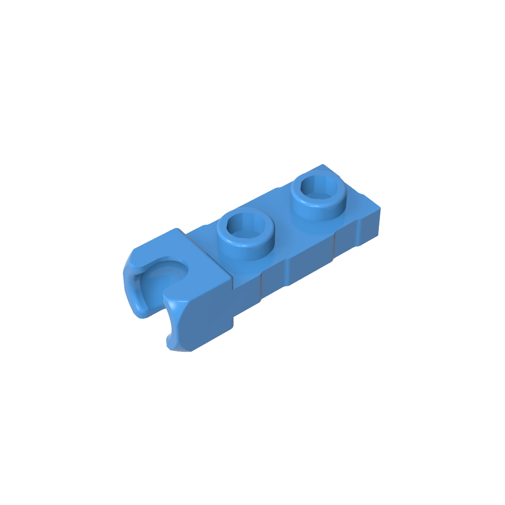 Plaque spéciale 1 x 2 5,9 mm Embout-MyGobricksFr
