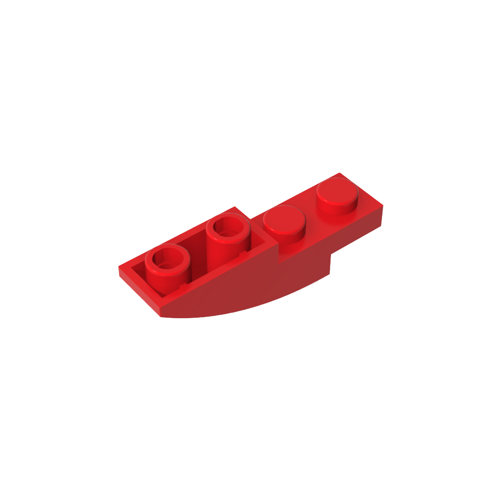 Pente Courbe 4 x 1 Inversée-MyGobricksFr
