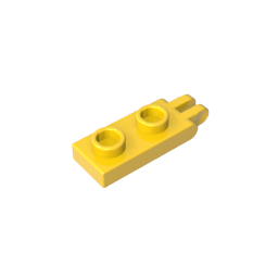 Plaque de charnière 1 x 2 avec 2 doigts et goujons creux-MyGobricksFr