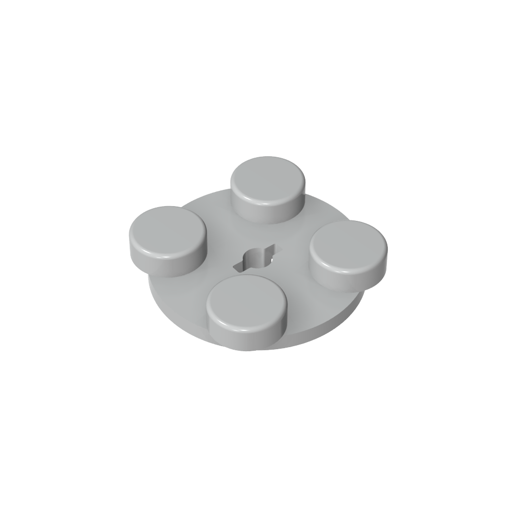 Plateau tournant 2 x 2 - Dessus-MyGobricksFr