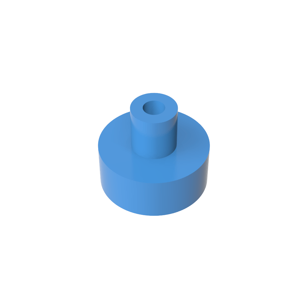 Carreau rond 1 x 1 avec barre creuse-MyGobricksFr