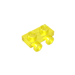 Plaque modifiée 1 x 2 avec 2 points saillants-MyGobricksFr
