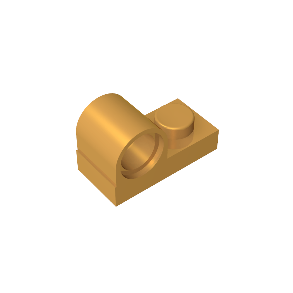 Plaque spéciale 1 x 2 avec trou pour goupille sur le dessus-MyGobricksFr
