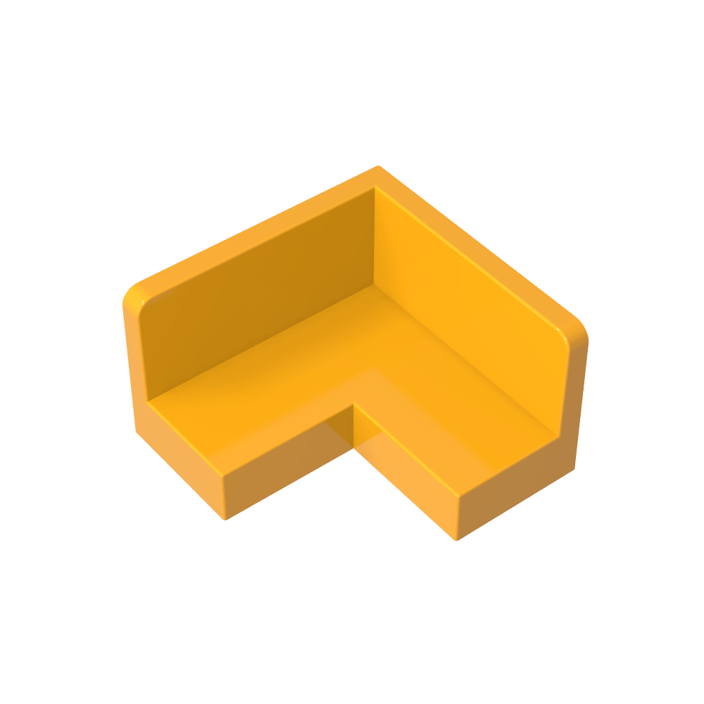 Panneau d'angle 2 x 2 x 1-MyGobricksFr