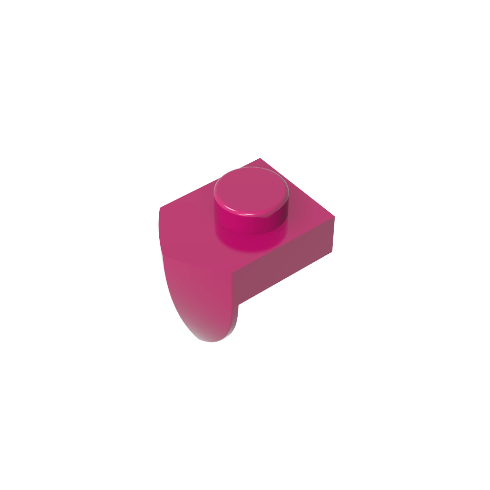 Plaque spéciale 1 x 1 avec dent verticale-MyGobricksFr