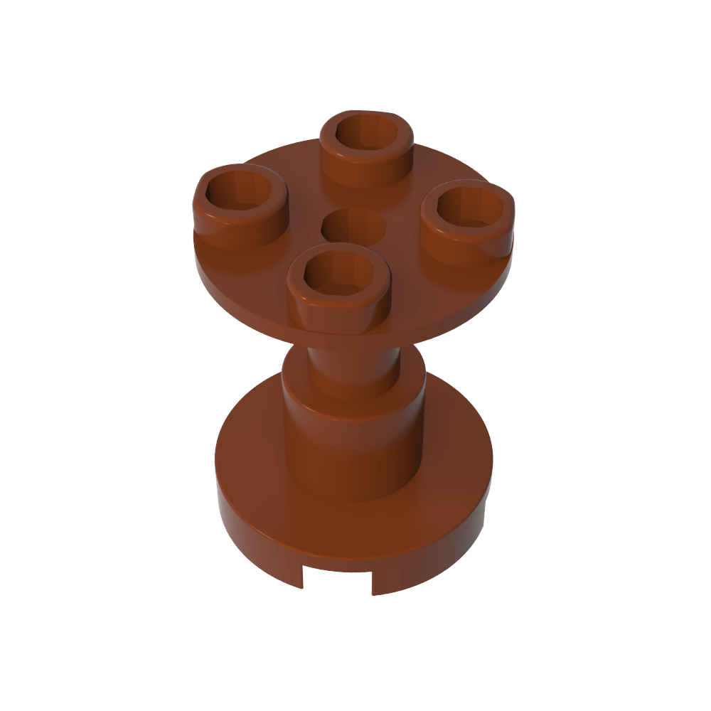 Support 2 x 2 x 2 Pied [Type indéterminé]-MyGobricksFr