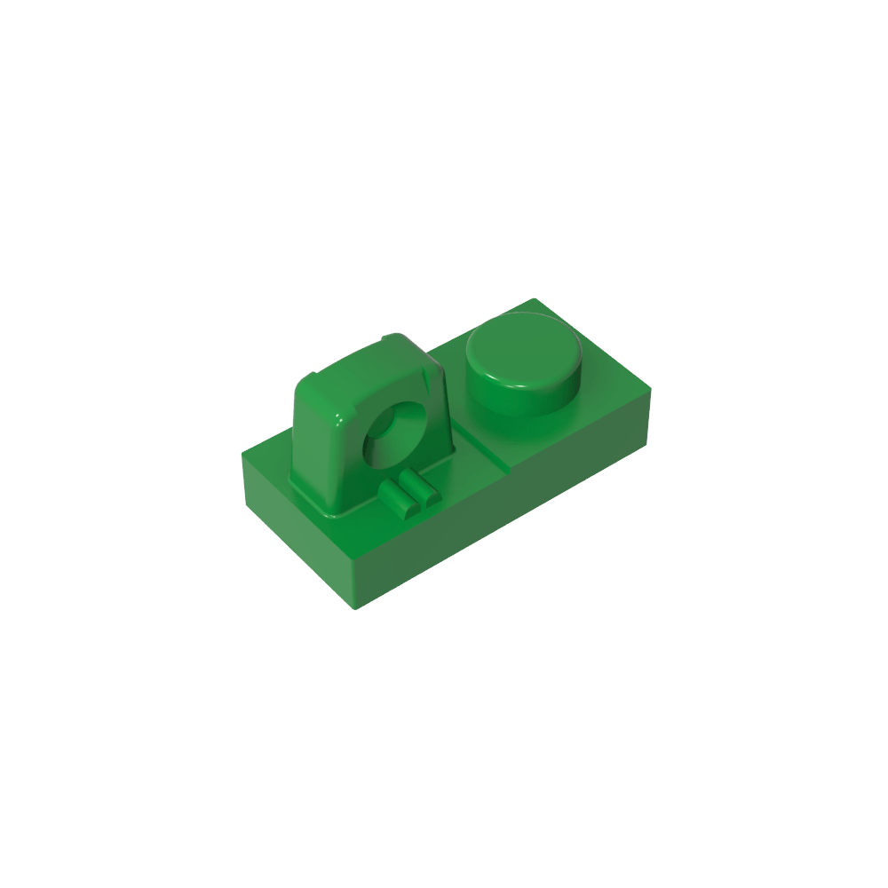 Plaque de charnière 1 x 2 à verrouillage par un doigt sur le dessus-MyGobricksFr