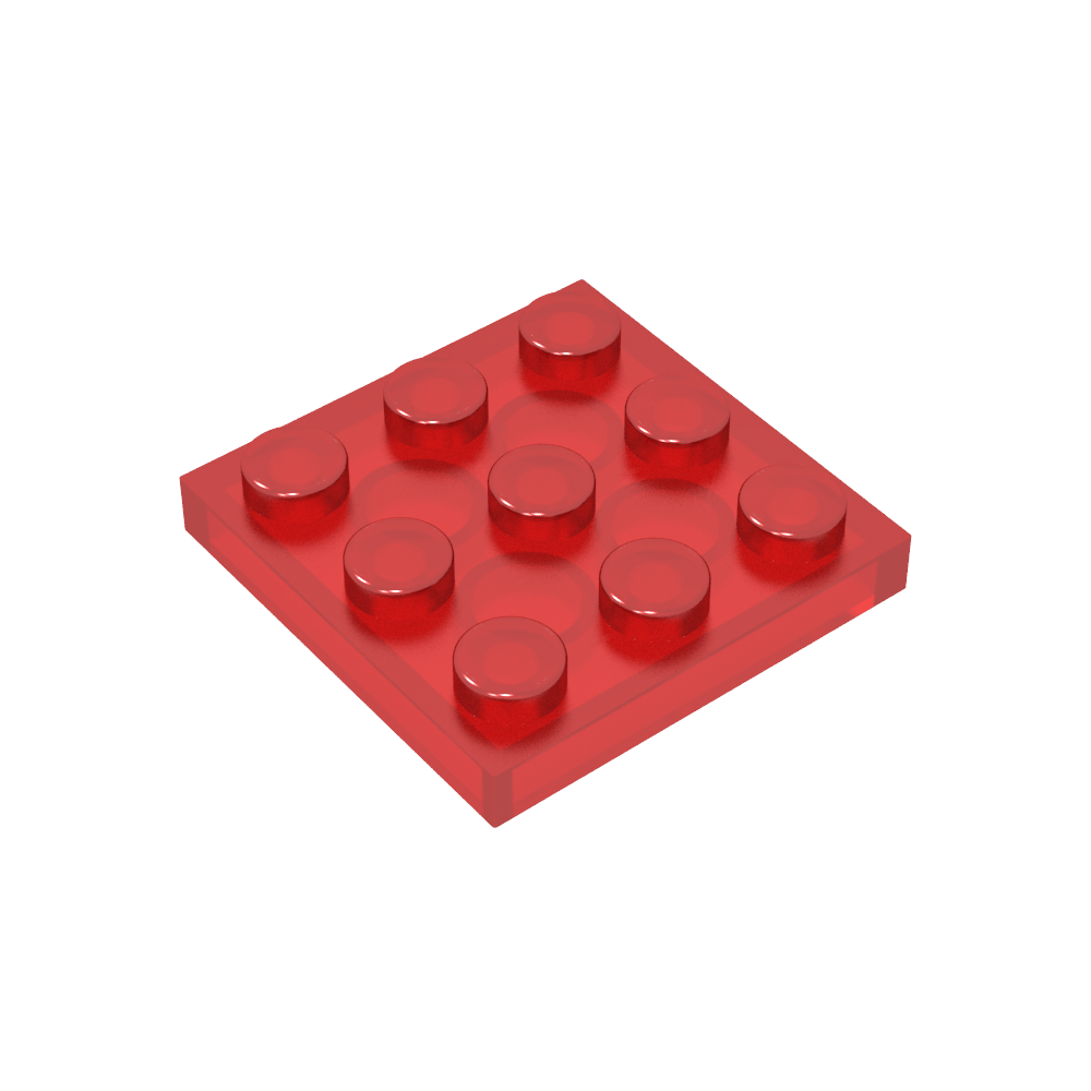 Assiette 3 x 3-MyGobricksFr