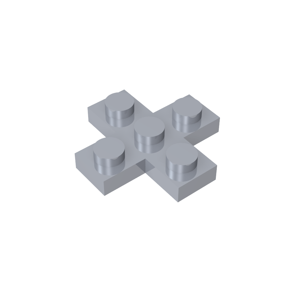 Plaque 3 x 3 Croix-MyGobricksFr