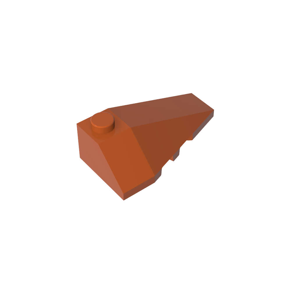 Coin incliné 4 x 2 Triple droite-MyGobricksFr