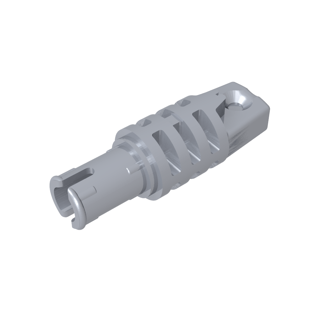Cylindre de charnière 1 x 3 à verrouillage à un doigt et goupille de friction Technic-MyGobricksFr