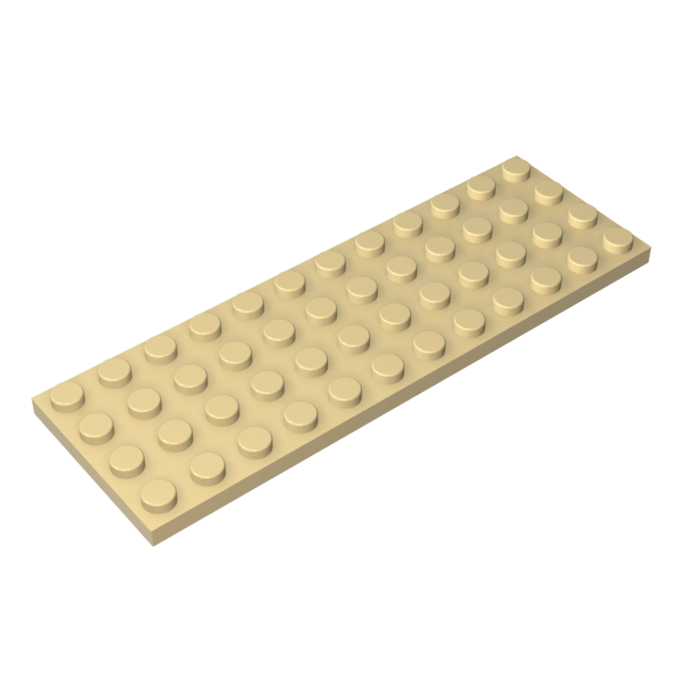 Assiette 4 x 12-MyGobricksFr