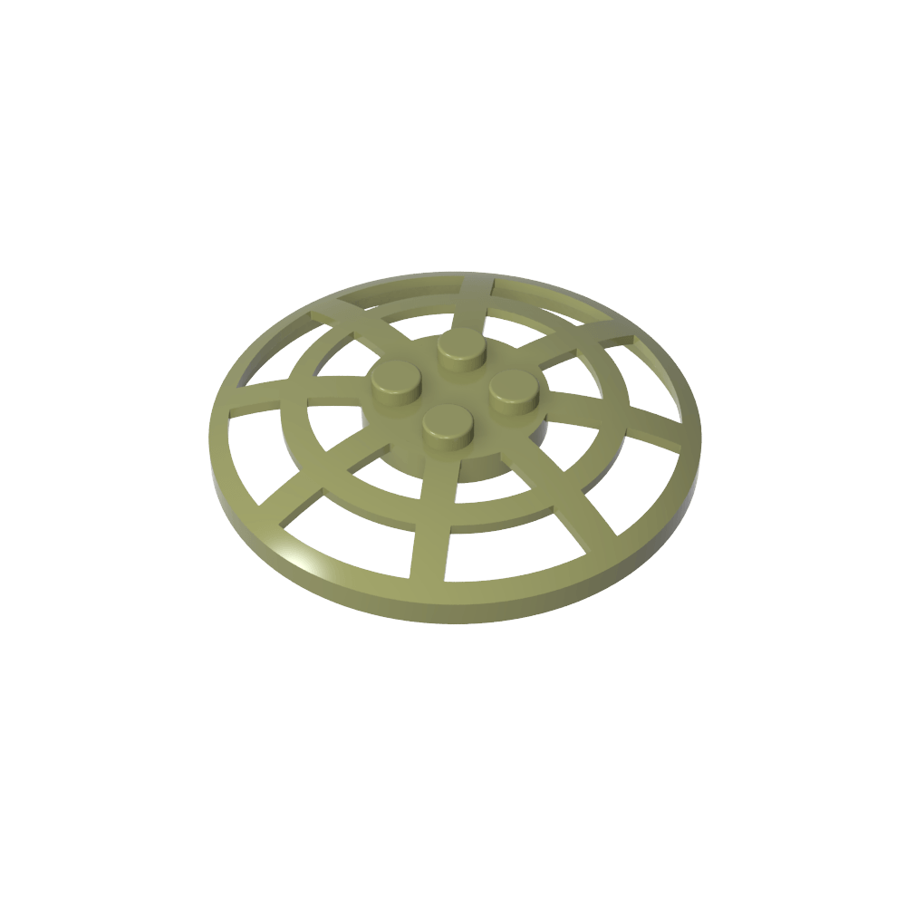 Antenne parabolique 6 x 6 inversée [Radar / Toile / anti-goujons à 90°]-MyGobricksFr