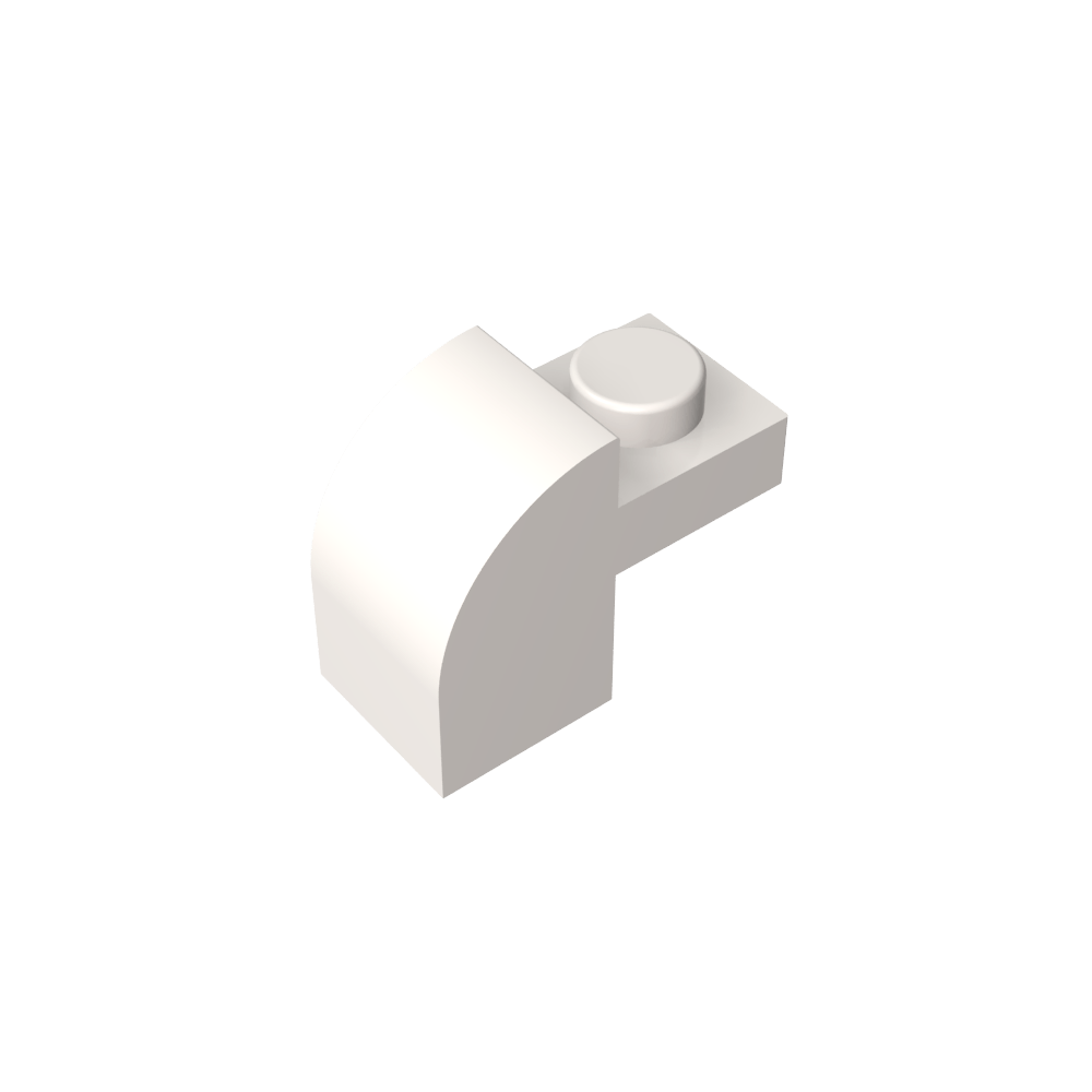 Brique incurvée 1 x 2 x 1 1/3 avec dessus incurvé-MyGobricksFr