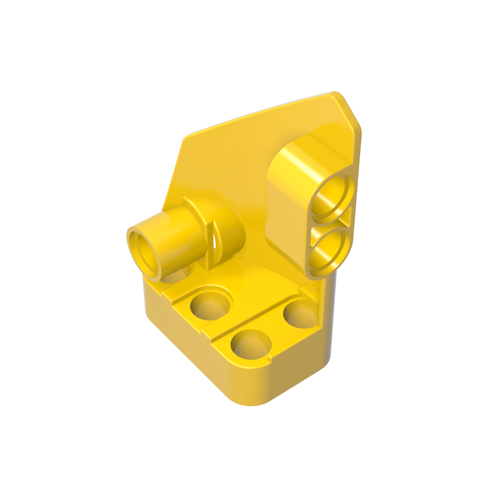 Carénage de panneau Technic n° 2 Petit court lisse, côté B-MyGobricksFr