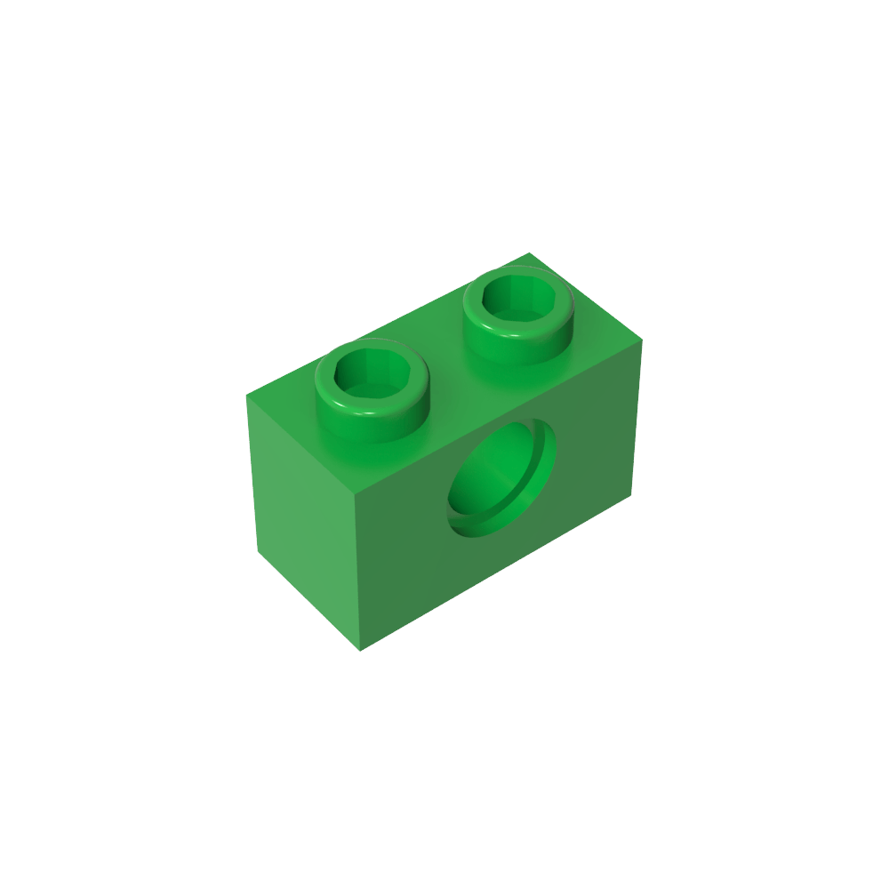 Brique technique 1 x 2 [1 trou]-MyGobricksFr