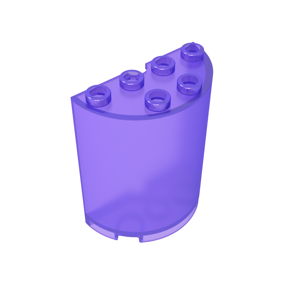 Demi-cylindre 2 x 4 x 4-MyGobricksFr