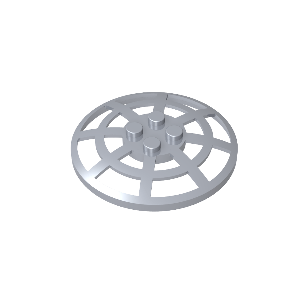 Antenne parabolique 6 x 6 inversée [Radar / Toile / anti-goujons à 90°]-MyGobricksFr