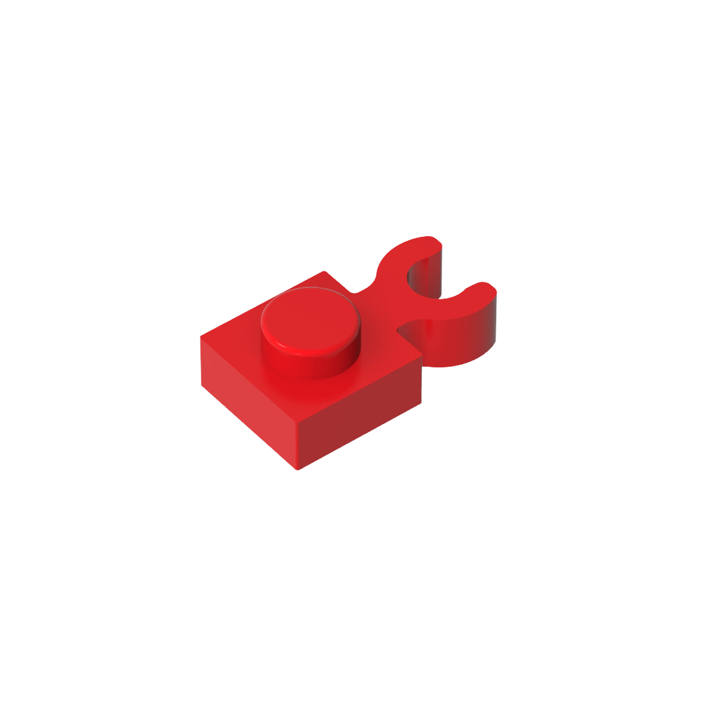 Plaque spéciale 1 x 1 avec clip vertical [Clip en U épais]-MyGobricksFr