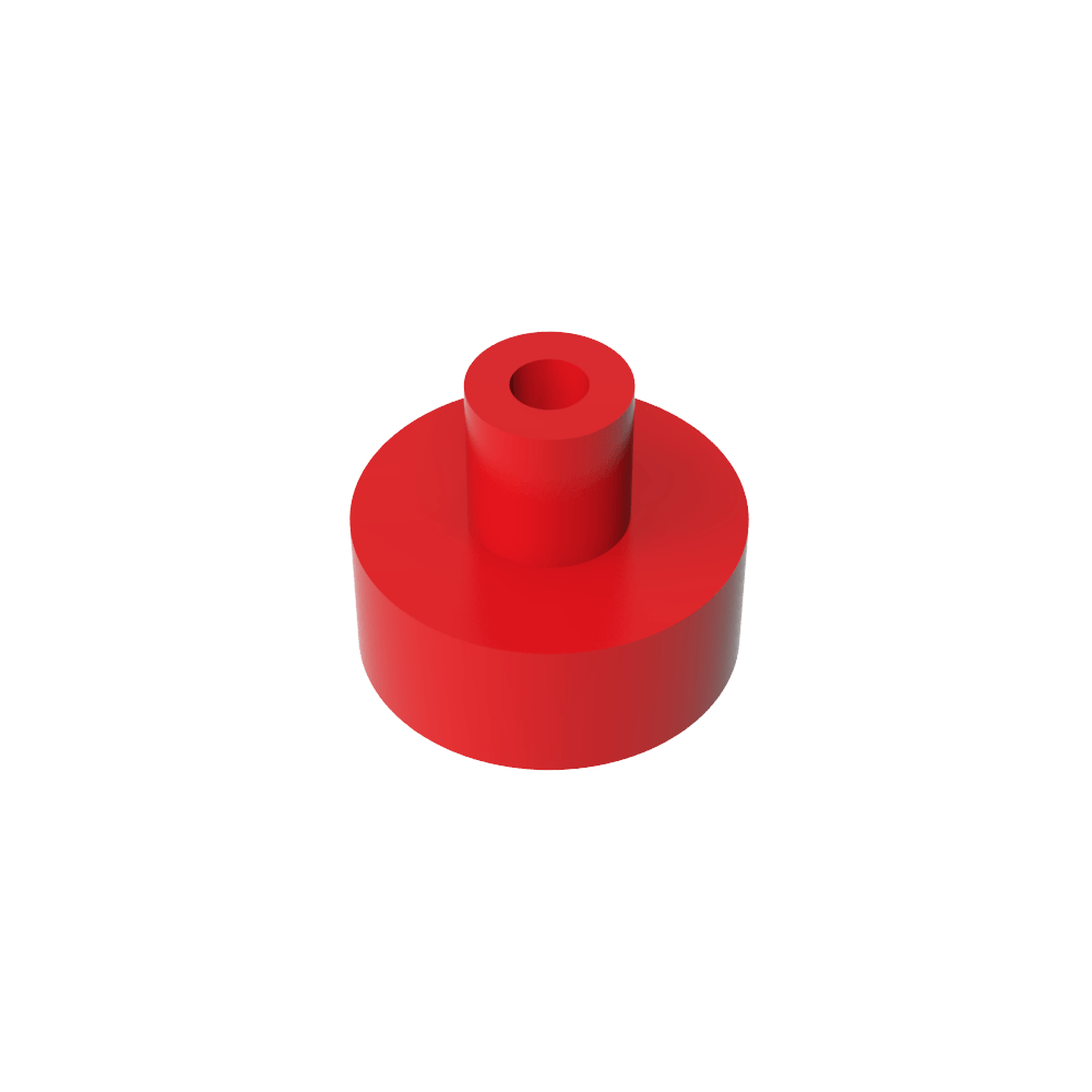 Carreau rond 1 x 1 avec barre creuse-MyGobricksFr