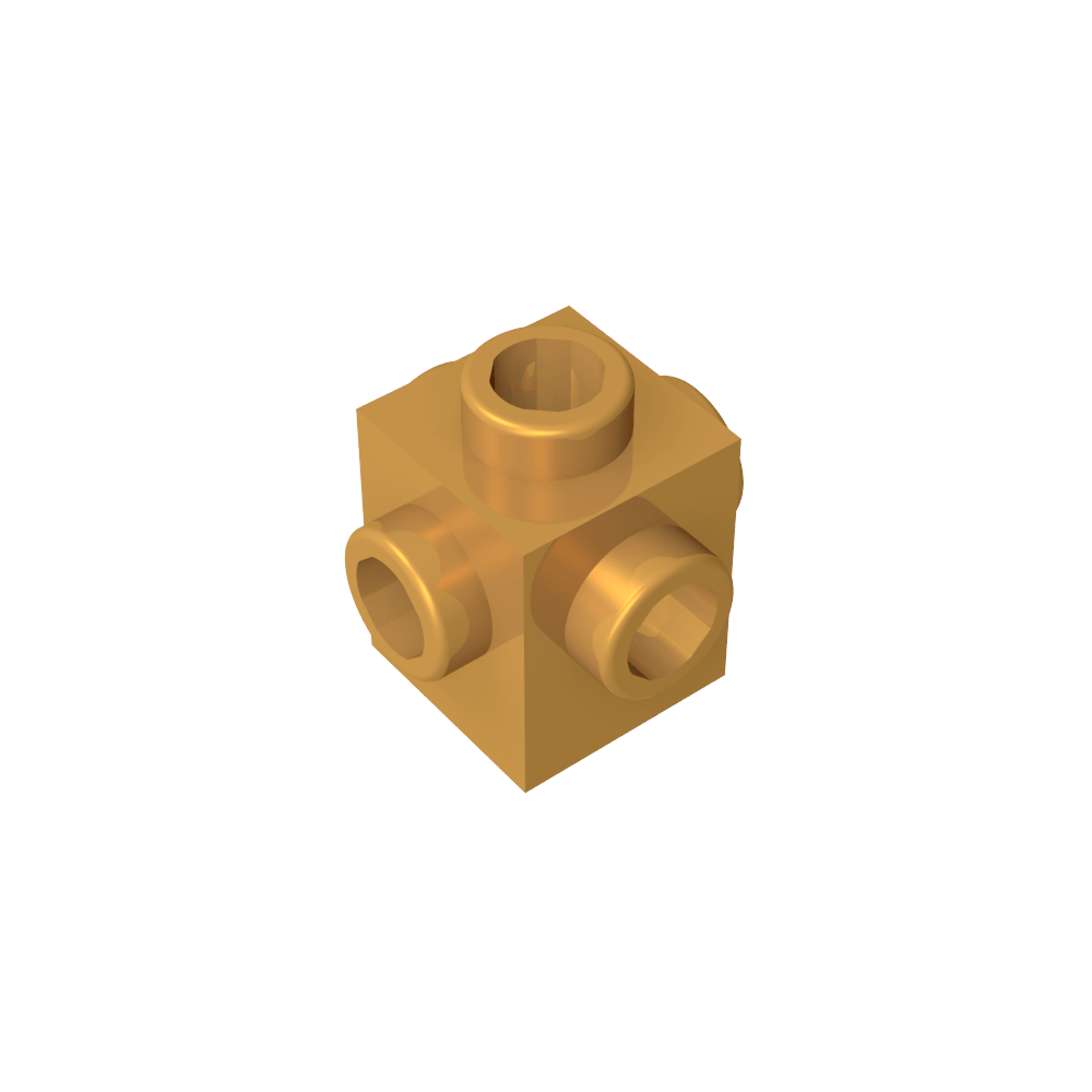 Brique Spéciale 1 x 1 Goujons sur 4 Côtés-MyGobricksFr