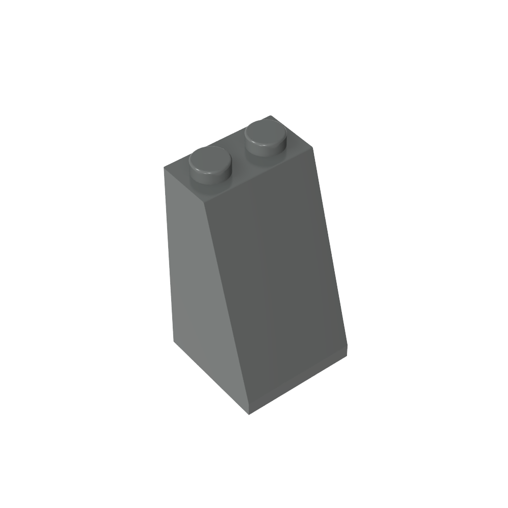 Pente 75° 2 x 2 x 3 [Montants creux]-MyGobricksFr