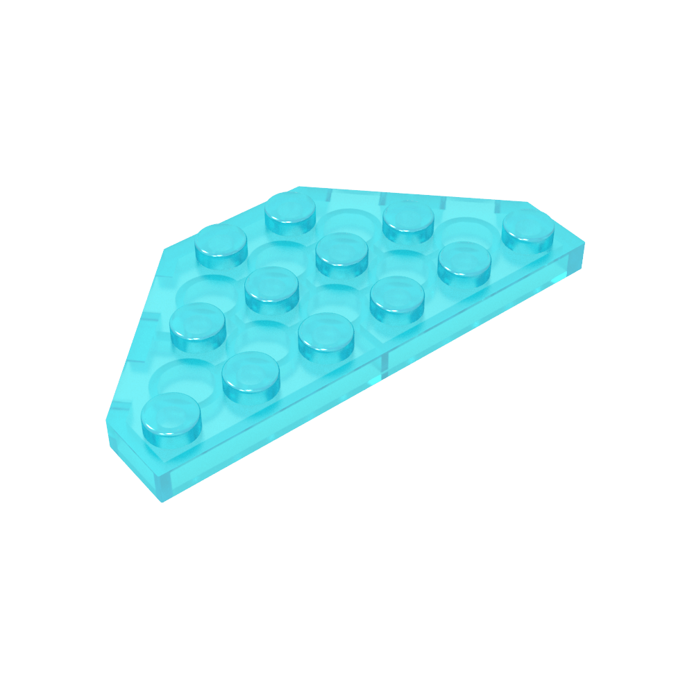 Plaque en coin 3 x 6 Coins coupés-MyGobricksFr