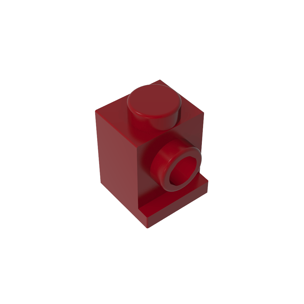 Brique spéciale 1 x 1 avec phare et sans fente-MyGobricksFr