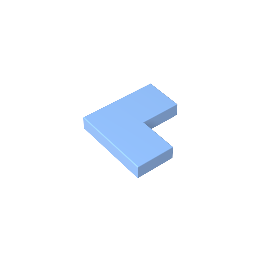 Carrelage 2 x 2 Coin-MyGobricksFr