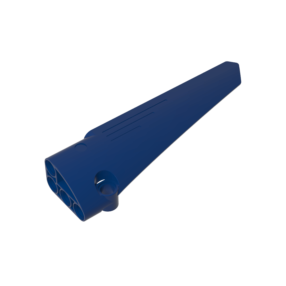 Carénage de panneau Technic n° 6 Long et lisse, côté B-MyGobricksFr