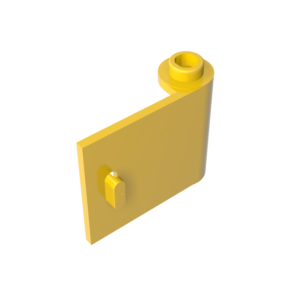 Porte 1 x 3 x 2 Droite - Ouverture entre les charnières supérieure et inférieure-MyGobricksFr