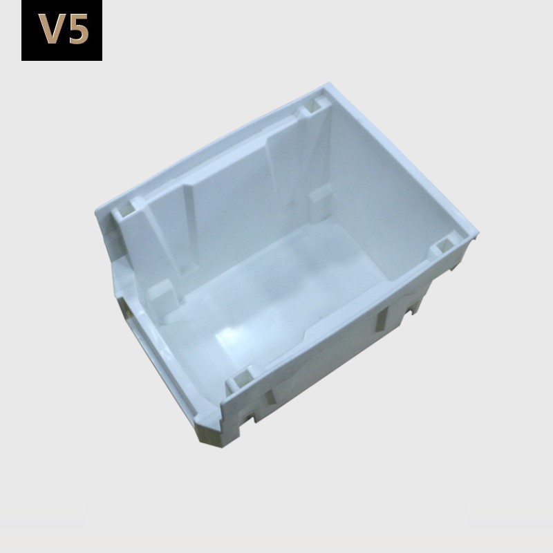 Boîte de tri de pièces à montage arrière, boîte de rangement d'outils modulaire, boîte de classification à ouverture inclinée