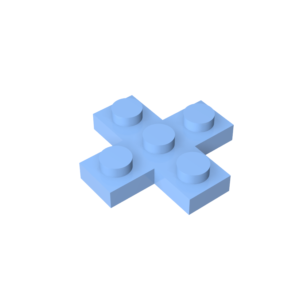 Plaque 3 x 3 Croix-MyGobricksFr
