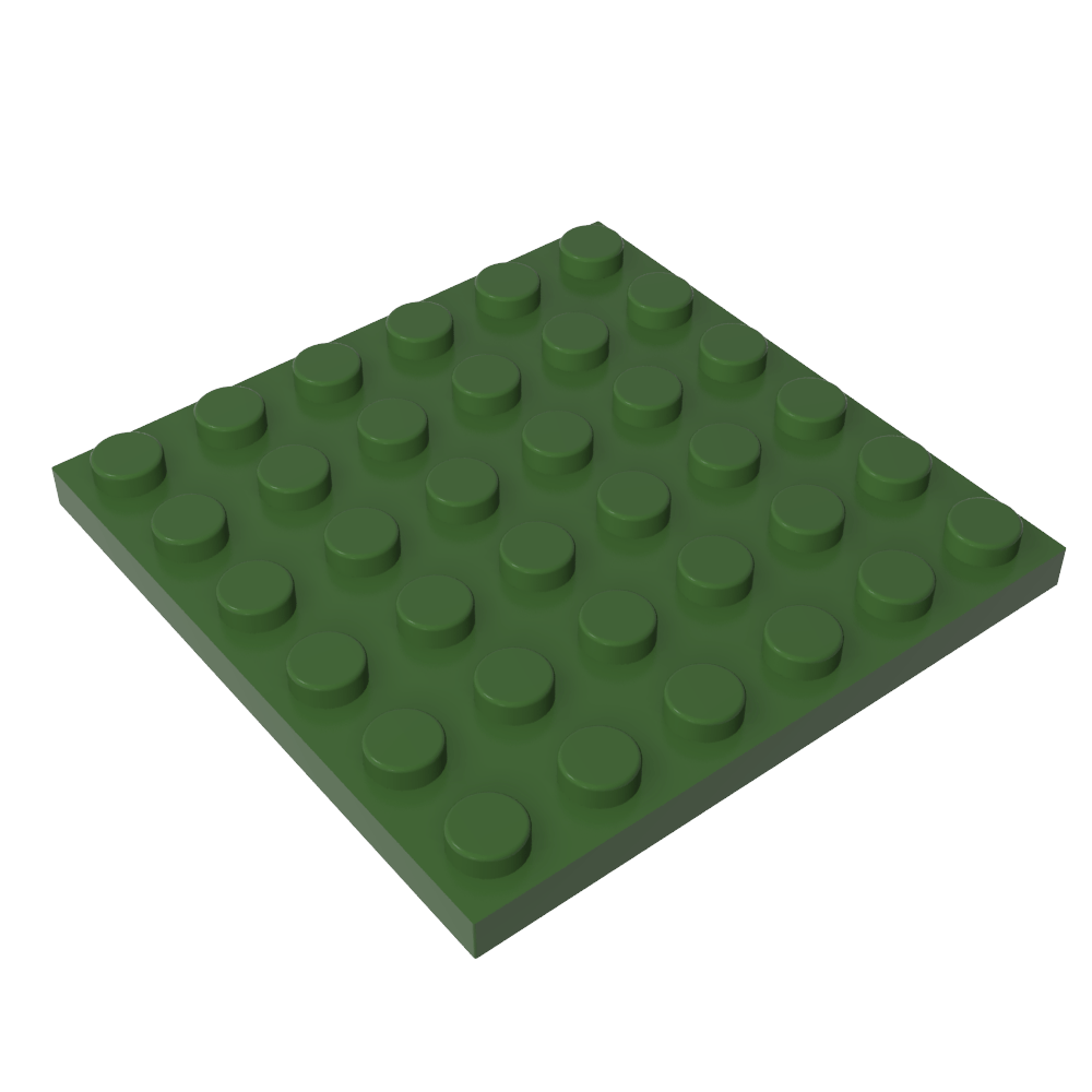Assiette 6 x 6-MyGobricksFr