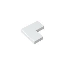 Carrelage 2 x 2 Coin-MyGobricksFr