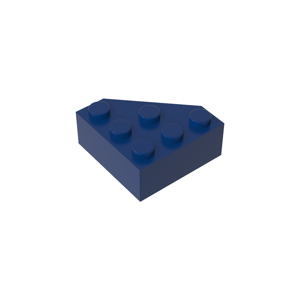 Coin 3 x 3 à angle coupé-MyGobricksFr