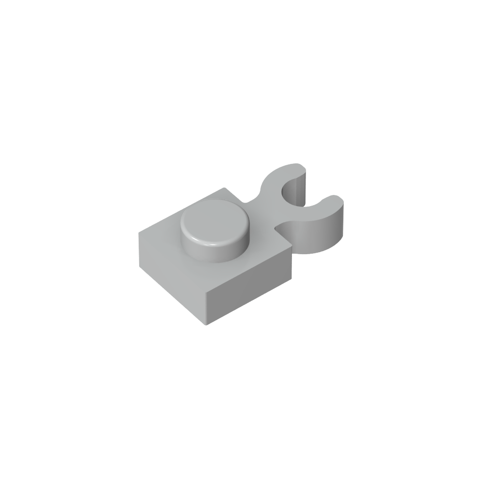 Plaque spéciale 1 x 1 avec clip vertical [Clip en U épais]-MyGobricksFr