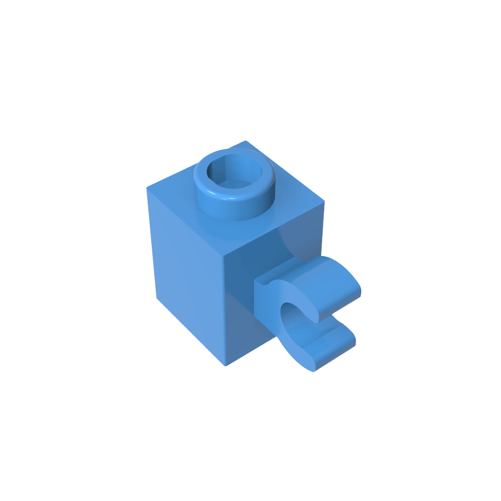 Brique spéciale 1 x 1 avec clip horizontal-MyGobricksFr