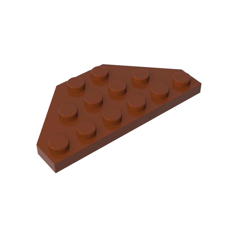 Plaque en coin 3 x 6 Coins coupés-MyGobricksFr