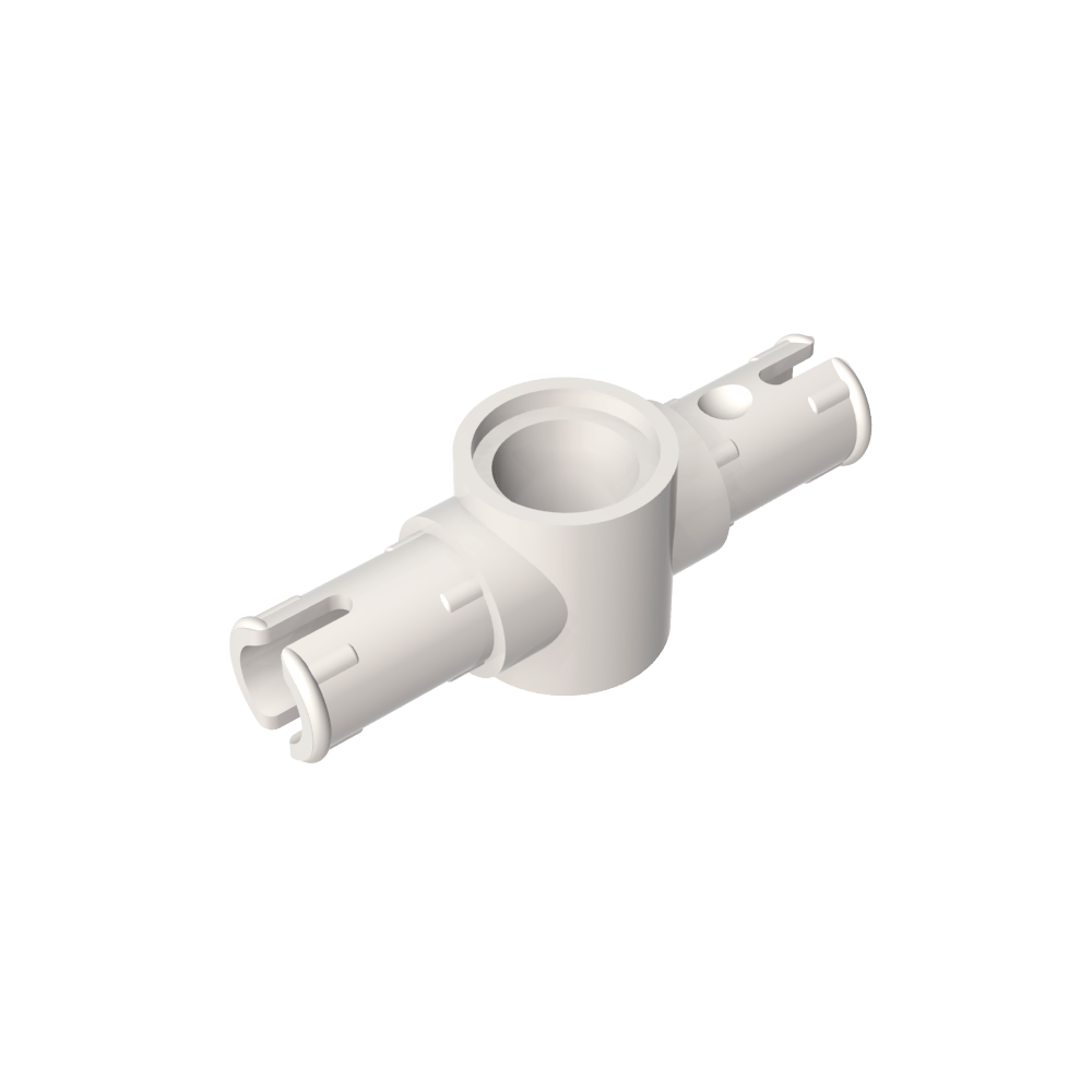 Connecteur Technic à 2 broches avec rainures de friction longitudinales [Grands trous carrés pour les broches]-MyGobricksFr